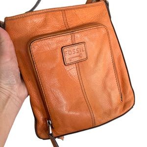 Fossil Leather Crossbody